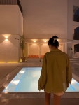 투에잇 크림 숏 pt - 2color