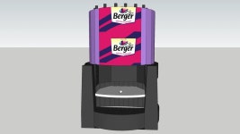 Berger Paint Mixing machine - - 3D Warehouse