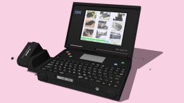 IBM Palm Top PC110 and Cameracard CE300 1995Japan - Model - 3D Warehouse