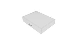 C0044 Frame Apron 1 Drawer 4x30x22 - - 3D Warehouse