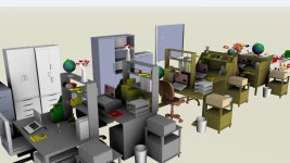 stationary props - Model - 3D Warehouse