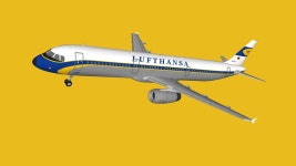 Lufthansa Retrojet Airbus A321 131 D AIRX 2013 - Model - 3D Warehouse