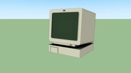 IBM 3162 computer terminal - Model - 3D Warehouse