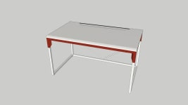 DESKERDSDB1207GWWVRGAMING DESKW1200D700 - Model - 3D Warehouse