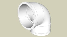 JOELHO 90 DN 40 TIGRE - Model - 3D Warehouse