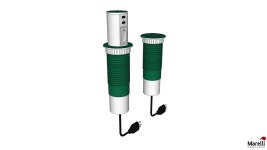 Torre Automática 2 USB e 1 Tomada - Marelli (AM-122) | 3D Warehouse Torre Automática 2 USB e 1 Tomada - Marelli (AM-122)