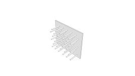 C0052 - Pegboard, Glassware, 30x36x6 | 3D Warehouse C0052 - Pegboard, Glassware, 30x36x6