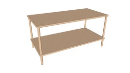 TATAMI table P020-1 | 3D Warehouse TATAMI table P020-1