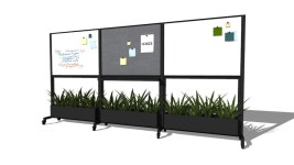 4T H1800 Mobile Unit W1200 X3 Config 1 - - 3D Warehouse