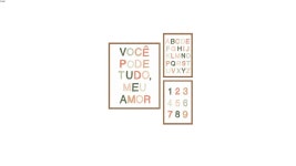 Composição de Quadros Rayssa Neckel - Você pode Tudo | 3D Warehouse Composição de Quadros Rayssa Neckel - Você pode Tudo