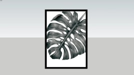 Quadro Decorativo Costela de Adão - Model - 3D Warehouse