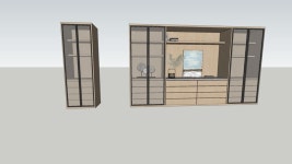 Library for Livingroom | 3D Warehouse Library for Livingroom