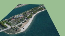 Jarun Otok Univerzijade Drveće - Model - 3D Warehouse