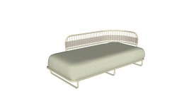 Sofá Contorno Chaise | 3D Warehouse Sofá Contorno Chaise