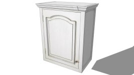 Réf: 118.602 Prix: 289 | 3D Warehouse St Rémy, élément mural 1 porte Maisons du monde. Réf: 118.602 Prix: 289€