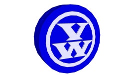 VW logo | 3D Warehouse VW logo