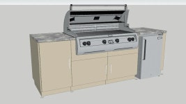 102 TURIN 48 E1060i Grill - Model - 3D Warehouse
