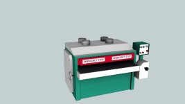 G0450 Grizzly 37 Drum Sander - Model - 3D Warehouse
