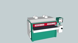 G0450 Grizzly 37 Drum Sander - Model - 3D Warehouse