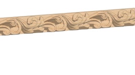 01960122-1 Acanthus Carving Insert ( 2.22 x .5 x 96 ) Dynamic Stretchable up to 96 | 3D Warehouse 01960122-1 Acanthus Carving... 