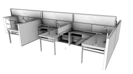 Haworh ComposeX Series 16 - Model - 3D Warehouse