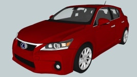 2011 Lexus CT 200h - - 3D Warehouse