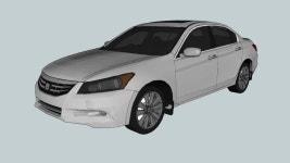 2011 Honda AccordInspire Sedan North America Asia - Model - 3D Warehouse