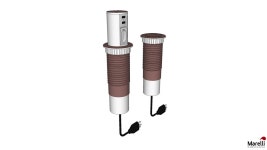 Torre Automática 2 USB e 1 Tomada - Marelli (AM-122) | 3D Warehouse Torre Automática 2 USB e 1 Tomada - Marelli (AM-122)