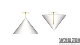 Slide Semi Flush 16 Ravenhill Studio - Model - 3D Warehouse