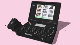 IBM Palm Top PC110 and Cameracard CE300 1995Japan - Model - 3D Warehouse