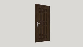 door, дверь | 3D Warehouse door, дверь