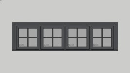 Kolbe Ultra EP Csmt KUW42 FS 8 0 x 2 0 RO 8 0 12 x 2 0 12 - Model - 3D Warehouse