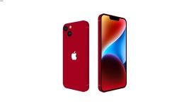 Introducing iPhone 14 iPhone 14 Plus BIG BIGGER ProductRED - Model - 3D Warehouse