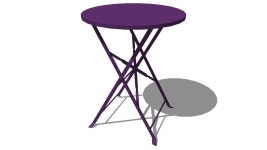 table CONFETTI violet, maisons du monde, ref 122238, 29 | 3D Warehouse table CONFETTI violet, maisons du monde, ref 122238, 29€