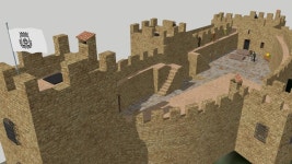 Castillo de Azuébar Castellón - Model - 3D Warehouse