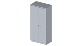 Laborhochschrank, 301-945, 900x1920x520mm, 2 Türen, 4 Auszüge | 3D Warehouse Laborhochschrank, 301-945, 900x1920x520mm, 2... 