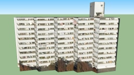 壬生坊城第2団地1号棟 | 3D Warehouse 壬生坊城第2団地1号棟