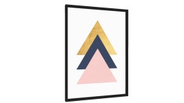 Quadro Composição triangular V - Galeria9, por Arte Decor | 3D Warehouse Quadro Composição triangular V - Galeria9, por Arte... 