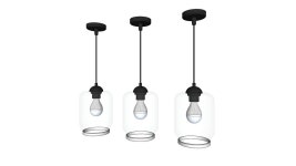 Jar pendant lamp - Luminex Elias 7491 | 3D Warehouse Jar pendant lamp - Luminex Elias 7491
