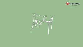 Jayson Perez desk frame | 3D Warehouse Jayson Perez desk frame