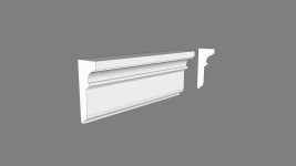 KB404 Chair Rail Moulding 1 13/16″ x 4 1/8″ | 3D Warehouse KB404 Chair Rail Moulding 1 13/16″ x 4 1/8″