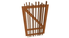 Portillon Tempo H1950 L1000 | 3D Warehouse Portillon Tempo H1950 L1000