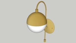Item # A0054 ALT 375mm LARG 155mm | 3D Warehouse Light Wall... CABECEIRA - CEDAR & MOSS SCONCE Item # A0054 ALT 375mm LARG 155mm