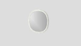 Anima Circular mirror in Bianco Carrara marble Ø77,5 cm Salvatori | 3D Warehouse Anima | Circular mirror in Bianco Carrara... 