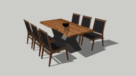 MODERN TABLE 2335 | 3D Warehouse MODERN TABLE 2335