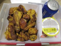 외방커뮤니티 > 별방 > 굽네치킨 : 허니커리바사삭. 역시 치킨은 맛있어... 有