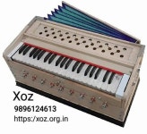 Coupler Harmonium, Weight: 10 Kg, Size: 221210 at Rs 10000 in Panipat Brand Xoz 42 Keys 9 Stopper Two Reed Coupler Harmonium