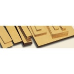 Rectangle Brass Flat Bar, Thickness: 3 mm to 50 mm, Polished, Rs 332 /kilogram | ID: 21050621562 Brass Flat Bar