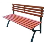 Modern M.S Garden Benches, With Back, Creative Fibrotech | ID: 19225496288 M.s Garden Benches