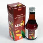 프룻비(fruit.B) | Lenbit Mixed Fruit B Complex With L Lysine Syrup, Packaging Type: Bottle, Packaging Size: 200 Ml, Rs 95 /box | ID: 14224837191 B...